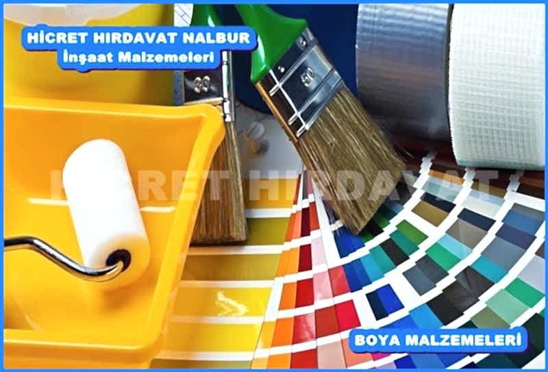 İNŞAAT BOYA BADANA MALZEMELERİ