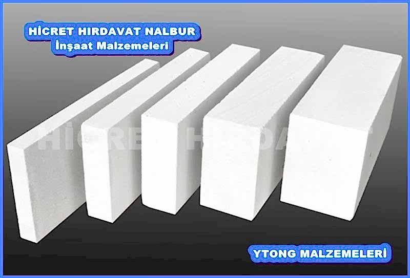 İNŞAAT GAZBETON YTONG MALZEMELERİ