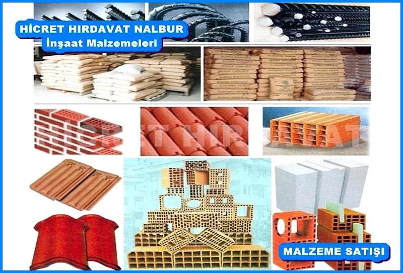 NALBURCU - İNŞAAT MALZEME SATIŞI