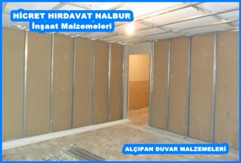 ALÇIPAN DUVAR MALZEMELERİ & FİYATLARI